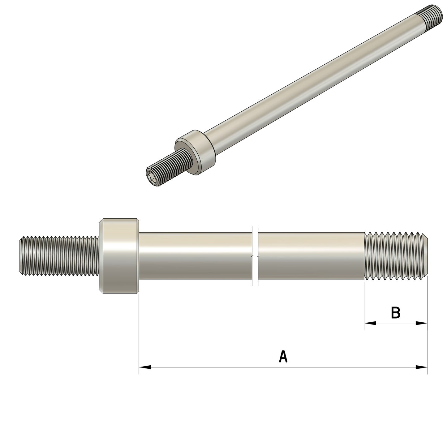 Cargo Rear Thru Axle