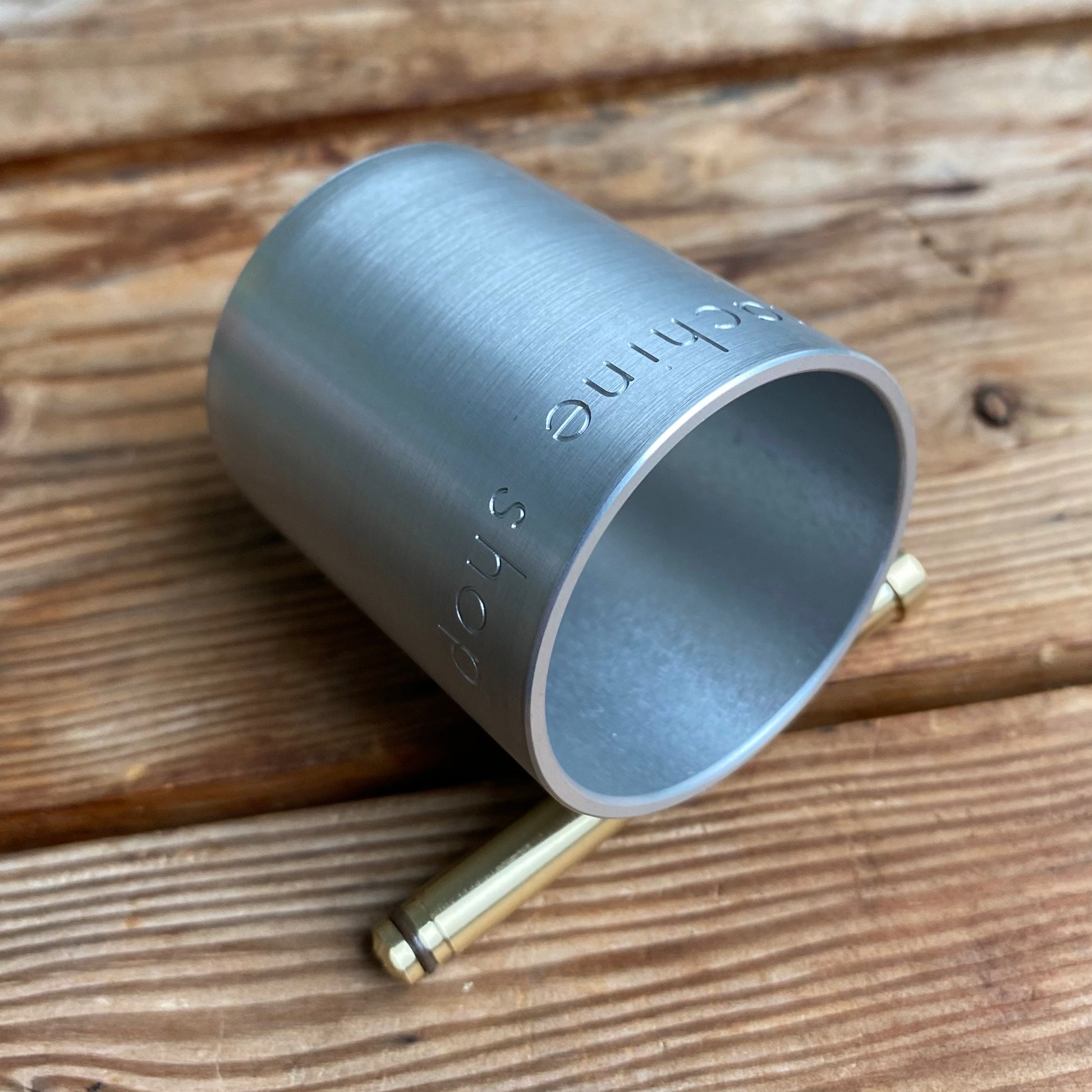 Bigger Brake Bleed Cup โ Pinner Machine Shop