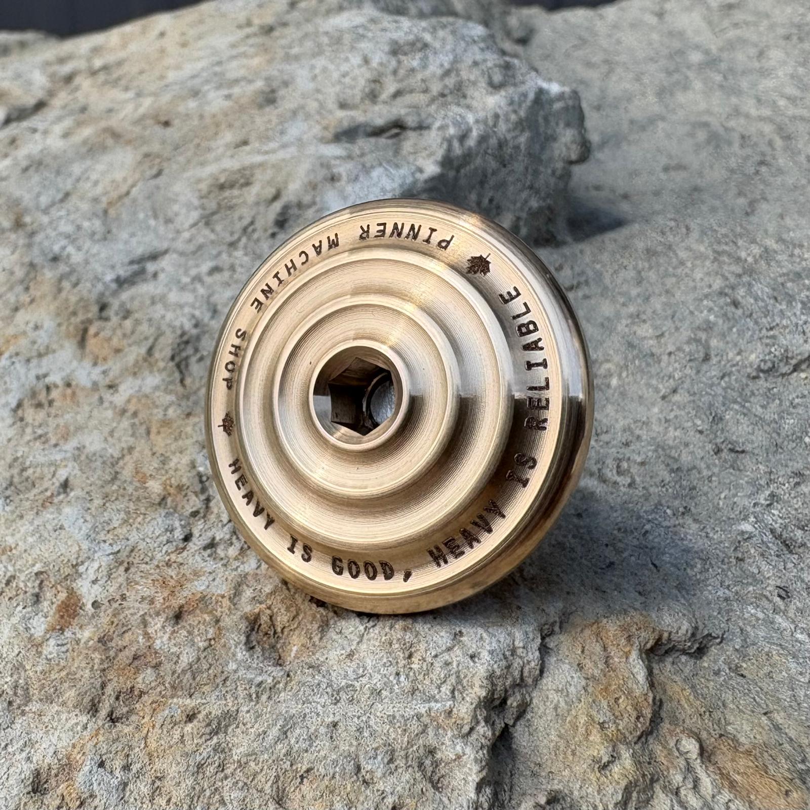 Bolt-less BRONZE Top Cap โ Pinner Machine Shop